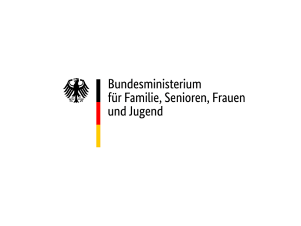 Logo Bundesministerium für Familie, Senioren, Frauen und Jugend (BMFSFJ)
