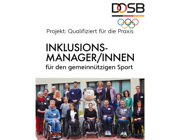 Titelbild des Info-Flyers zum Projekt Inklusions-Managerin und Inklusions-Manager