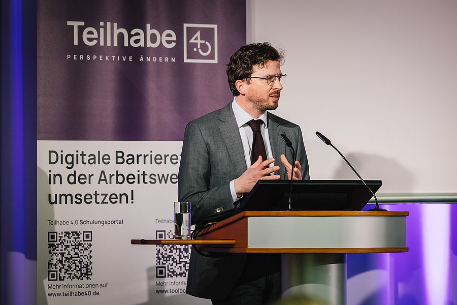 Teilhabe 4.0 - Hybride Fachtagung: Perspektive ändern: Digitale Barrierefreiheit in der Arbeitswelt - 29.02.2024