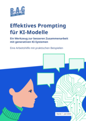 Cover der Arbeitshilfe “Effektives Prompting für KI-Modelle”